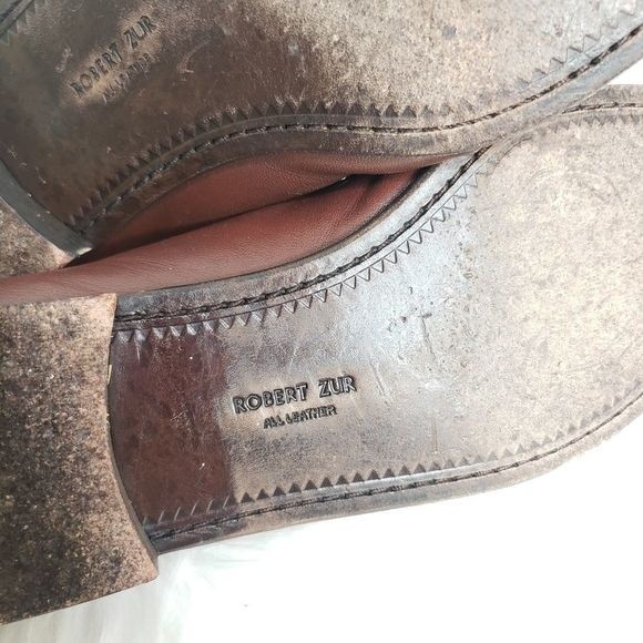 Robert Zur Horsebit Leather Loafers Size 9.5